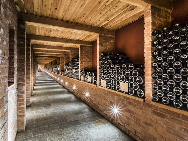 Giovanni Sordo Winery – Large Format Bottle storage by vintage